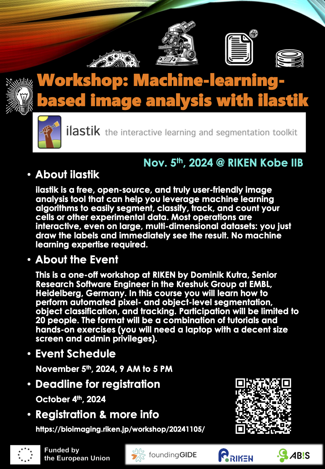 The workshop poster is available